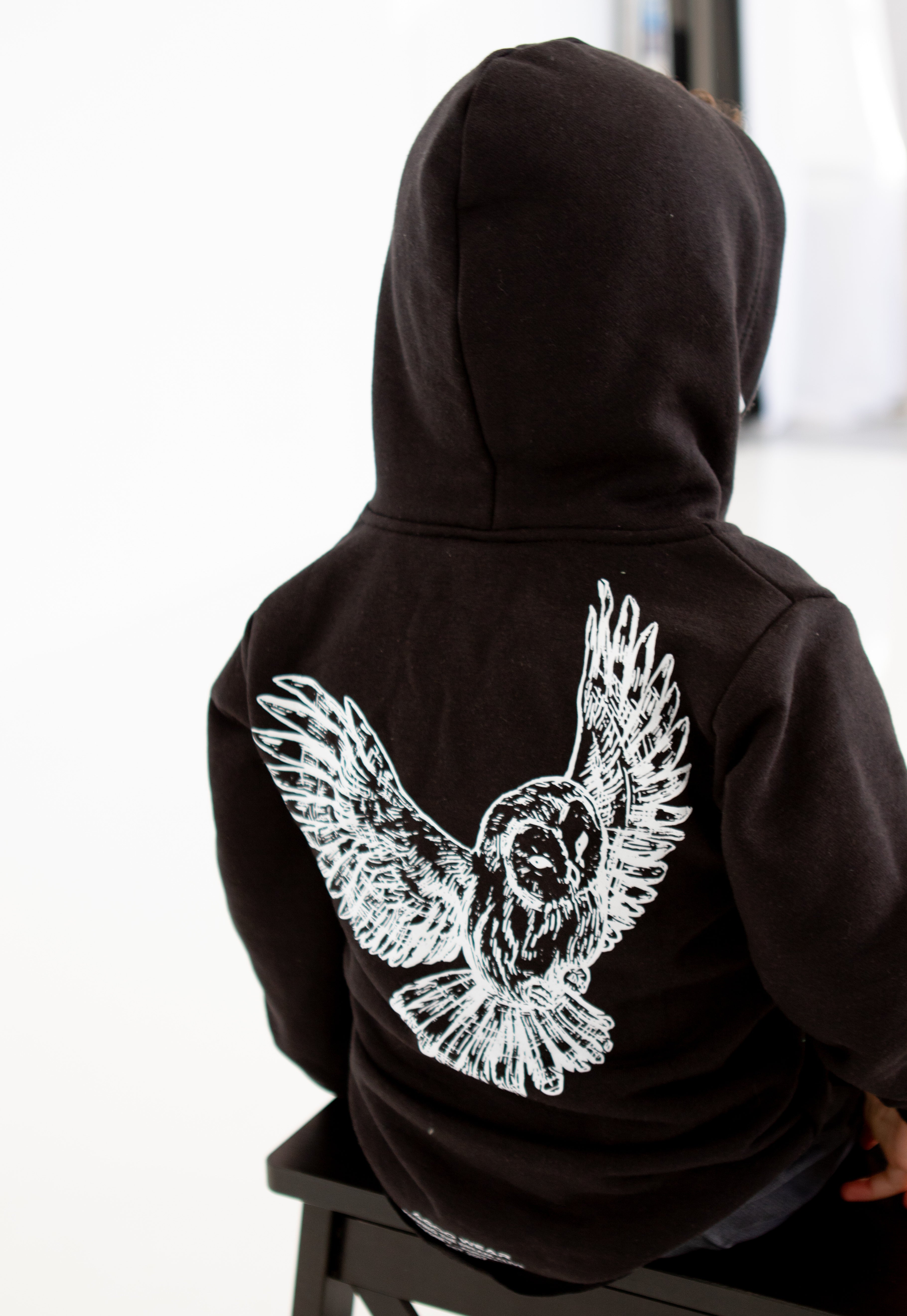 Vuelo De Owl Light Hoodie