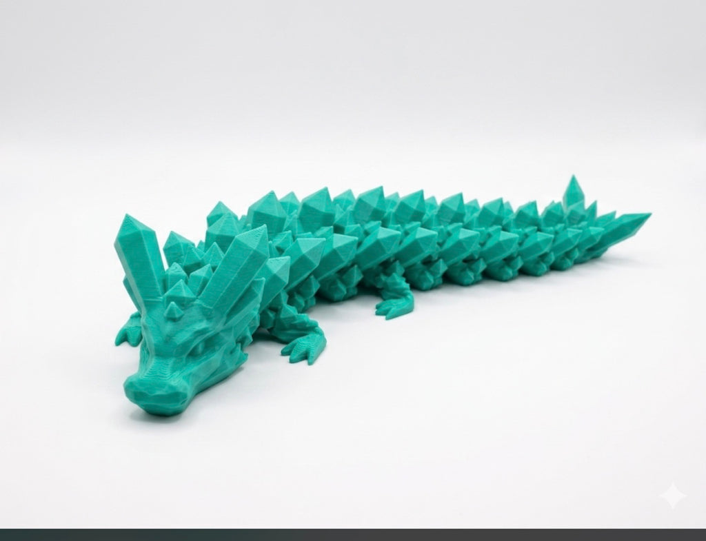 Green 3D Dragon