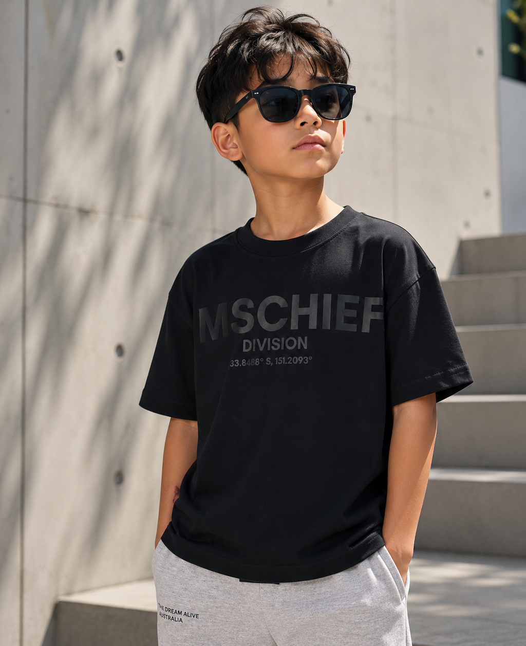 MC Division Box Tee - Black