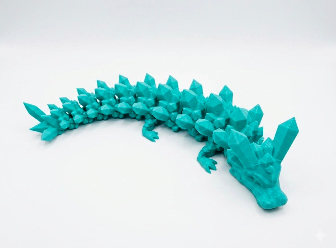Green 3D Dragon