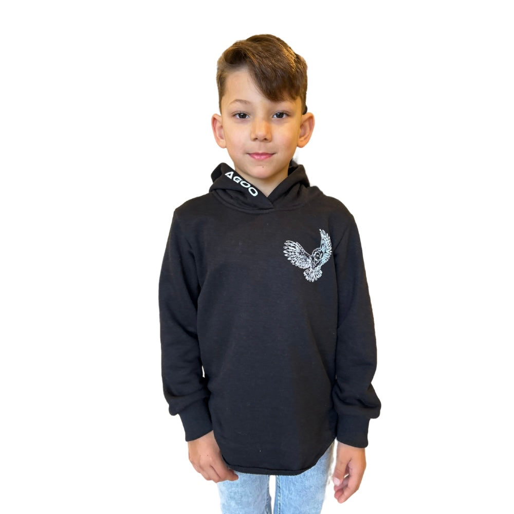 Vuelo De Owl Light Hoodie