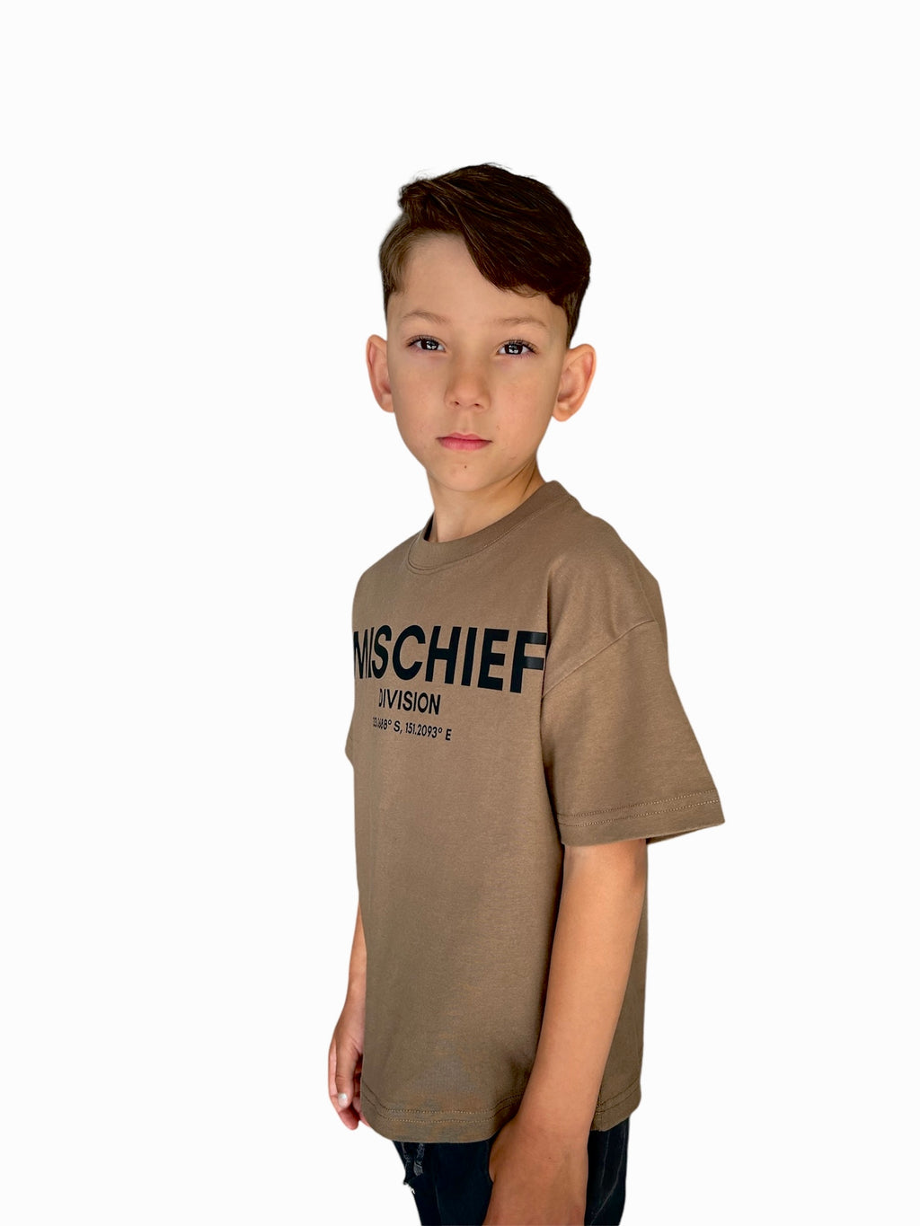 MC Division Box Tee - Mocha