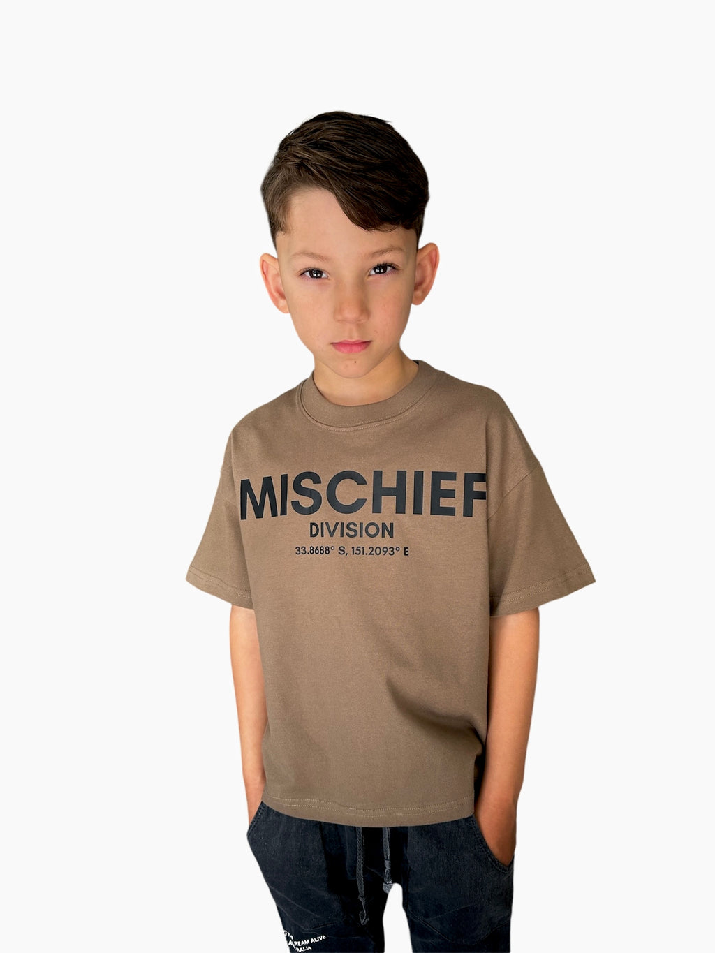 MC Division Box Tee - Mocha