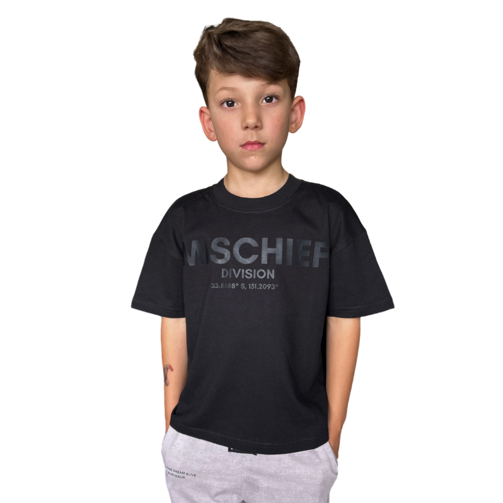 MC Division Box Tee - Black