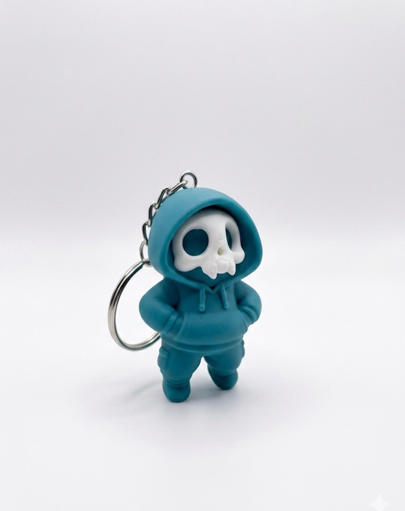Skull Hoodie Keychain
