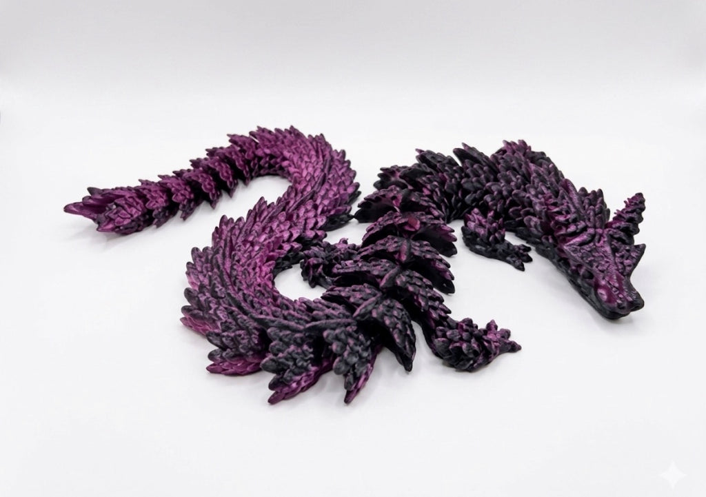 3D Due Colour dragon