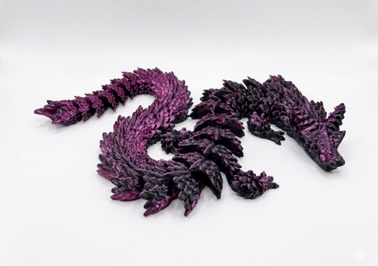 3D Due Colour dragon